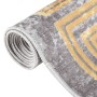 Grauer rutschfester waschbarer Teppich 80x150 cm von vidaXL, Teppiche - Ref: Foro24-337934, Preis: 29,66 €, Rabatt: %