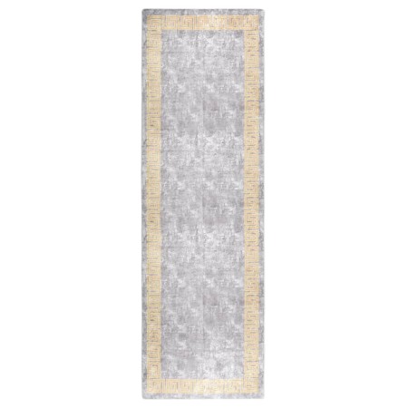 Alfombra lavable antideslizante gris 80x300 cm de vidaXL, Alfombras - Ref: Foro24-337935, Precio: 41,78 €