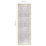 Alfombra lavable antideslizante gris 80x300 cm de vidaXL, Alfombras - Ref: Foro24-337935, Precio: 41,78 €