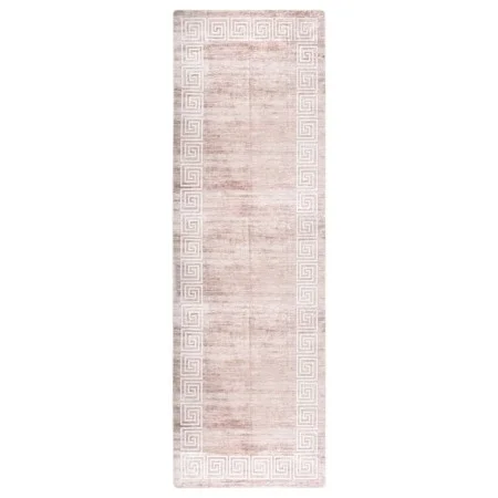 Alfombra lavable antideslizante beige 80x300 cm de vidaXL, Alfombras - Ref: Foro24-337941, Precio: 34,73 €, Descuento: %