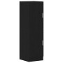 Mueble de cocina madera de ingeniería negro 38x41,5x131,5 cm