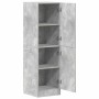 Mueble cocina madera ingeniería gris hormigón 38x41,5x131,5 cm