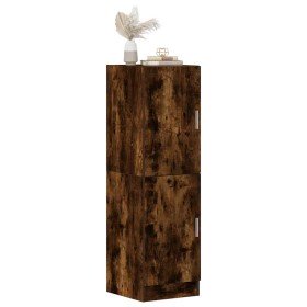 Mueble cocina madera ingeniería roble ahumado 38x41,5x131,5 cm en Armarios de cocina | Comprar online en Foro24