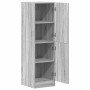 Mueble de cocina madera ingeniería gris Sonoma 38x41,5x131,5 cm