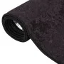 Anthrazitgrauer rutschfester waschbarer Teppich 80x150 cm von vidaXL, Teppiche - Ref: Foro24-337952, Preis: 26,29 €, Rabatt: %