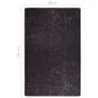Anthrazitgrauer rutschfester waschbarer Teppich 80x150 cm von vidaXL, Teppiche - Ref: Foro24-337952, Preis: 26,29 €, Rabatt: %