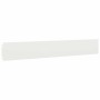 Bordes para césped 10 uds acero laminado frío blanco 15x103 cm