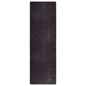 Anthrazitgrauer, rutschiger, waschbarer Teppich 80x300 cm von vidaXL, Teppiche - Ref: Foro24-337953, Preis: 49,05 €, Rabatt: %