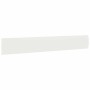 Bordes para césped 10 uds acero laminado frío blanco 15x103 cm