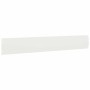 Bordes para césped 50 uds acero laminado frío blanco 15x103 cm
