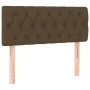 Box spring bed with dark brown fabric mattress 90x190 cm by vidaXL, Beds and slatted bases - Ref: Foro24-3129916, Price: 290,...