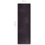 Washable non-slip anthracite gray rug 80x300 cm by vidaXL, Rugs - Ref: Foro24-337953, Price: 46,17 €, Discount: %