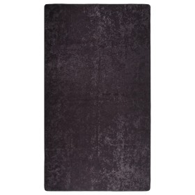 Alfombra lavable antideslizante gris antracita 190x300 cm