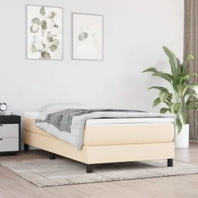 Pocket spring mattress cream fabric 90x190x20 cm by vidaXL, Mattresses - Ref: Foro24-347699, Price: 154,75 €, Discount: %