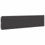 Bordes para césped 10 uds acero laminado frío negro 25x103 cm