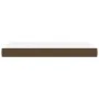Taschenfederkernmatratze dunkelbrauner Stoff 90x190x20 cm von vidaXL, Matratzen - Ref: Foro24-347697, Preis: 124,12 €, Rabatt: %