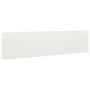 Bordes para césped 10 uds acero laminado frío blanco 25x103 cm
