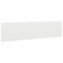 Bordes para césped 10 uds acero laminado frío blanco 25x103 cm