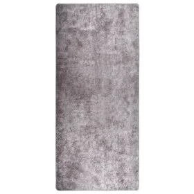 Alfombra lavable antideslizante gris 80x300 cm de vidaXL, Alfombras - Ref: Foro24-337959, Precio: 46,08 €, Descuento: %