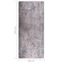 Gray non-slip washable rug 80x300 cm by vidaXL, Rugs - Ref: Foro24-337959, Price: 46,08 €, Discount: %