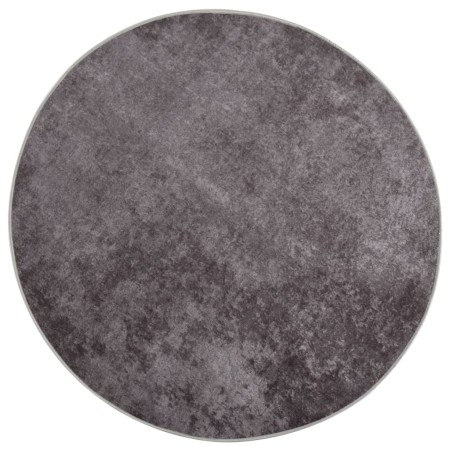 Gray non-slip washable rug φ120 cm by vidaXL, Rugs - Ref: Foro24-337963, Price: 30,47 €, Discount: %