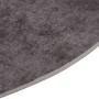 Grauer rutschfester waschbarer Teppich φ120 cm von vidaXL, Teppiche - Ref: Foro24-337963, Preis: 30,47 €, Rabatt: %