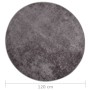 Gray non-slip washable rug φ120 cm by vidaXL, Rugs - Ref: Foro24-337963, Price: 30,47 €, Discount: %