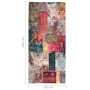 Multicolor non-slip patchwork washable rug 80x300 cm by vidaXL, Rugs - Ref: Foro24-337965, Price: 51,09 €, Discount: %