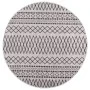 Black and white non-slip washable rug φ120 cm by vidaXL, Rugs - Ref: Foro24-337975, Price: 22,34 €, Discount: %