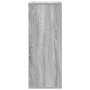 Estantería madera de ingeniería color gris sonoma 34x31x80 cm