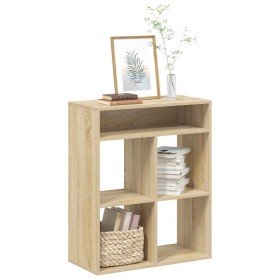 Estantería madera ingeniería color roble 66x31x80 cm en Librerías y estanterías | Comprar online en Foro24