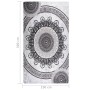 Mehrfarbiger, waschbarer, rutschfester Teppich, 190 x 300 cm von vidaXL, Teppiche - Ref: Foro24-337986, Preis: 82,58 €, Rabat...