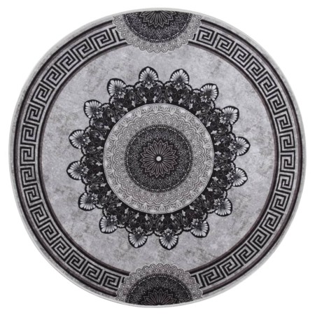 Mehrfarbige, rutschfeste, waschbare Decke φ120 cm von vidaXL, Teppiche - Ref: Foro24-337987, Preis: 23,95 €, Rabatt: %