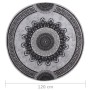 Washable non-slip multicolor rug φ120 cm by vidaXL, Rugs - Ref: Foro24-337987, Price: 23,95 €, Discount: %