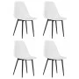 Esszimmerstühle 4 Einheiten weiß PP von vidaXL, Essstühle - Ref: Foro24-338043, Preis: 161,27 €, Rabatt: %