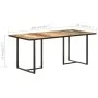 Mesa de comedor de madera maciza reciclada 180 cm de vidaXL, Mesas de cocina y de comedor - Ref: Foro24-320696, Precio: 276,2...