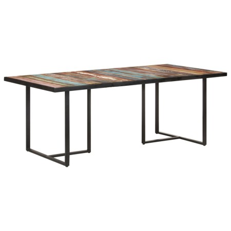 Esstisch aus recyceltem Massivholz 200 cm von vidaXL, Küchen- und Esstische - Ref: Foro24-320698, Preis: 379,17 €, Rabatt: %