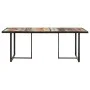 Solid recycled wood dining table 200 cm by vidaXL, Kitchen and dining tables - Ref: Foro24-320698, Price: 371,81 €, Discount: %