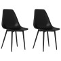 Dining chairs 2 units black PP by vidaXL, dining chairs - Ref: Foro24-338044, Price: 103,98 €, Discount: %
