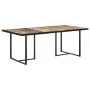 Solid recycled wood dining table 200 cm by vidaXL, Kitchen and dining tables - Ref: Foro24-320698, Price: 371,81 €, Discount: %