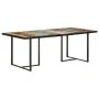 Solid recycled wood dining table 200 cm by vidaXL, Kitchen and dining tables - Ref: Foro24-320698, Price: 371,81 €, Discount: %