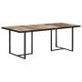 Esstisch aus recyceltem Massivholz 200 cm von vidaXL, Küchen- und Esstische - Ref: Foro24-320698, Preis: 379,17 €, Rabatt: %
