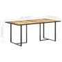 Esstisch aus grobem Mangoholz 180 cm von vidaXL, Küchen- und Esstische - Ref: Foro24-320695, Preis: 244,32 €, Rabatt: %