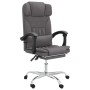 Grauer Massage-Bürostuhl aus Kunstleder von vidaXL, Bürostühle - Ref: Foro24-349745, Preis: 129,39 €, Rabatt: %