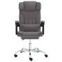 Grauer Massage-Bürostuhl aus Kunstleder von vidaXL, Bürostühle - Ref: Foro24-349745, Preis: 129,39 €, Rabatt: %