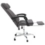Grauer Massage-Bürostuhl aus Kunstleder von vidaXL, Bürostühle - Ref: Foro24-349745, Preis: 129,39 €, Rabatt: %