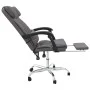 Gray synthetic leather massage reclining office chair by vidaXL, Office chairs - Ref: Foro24-349745, Price: 132,20 €, Discoun...