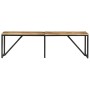 Massivholz-Mangoholz-Bank 160x35x46 cm von vidaXL, Bänke für Hallen und Lager - Ref: Foro24-351683, Preis: 143,65 €, Rabatt: %