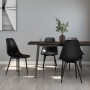 Dining chairs 4 units black PP by vidaXL, dining chairs - Ref: Foro24-338045, Price: 134,59 €, Discount: %