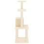 Kratzbaum für Katzen mit Sisalpfosten in Creme 105 cm von vidaXL, Katzenmöbel - Ref: Foro24-171466, Preis: 42,83 €, Rabatt: %
